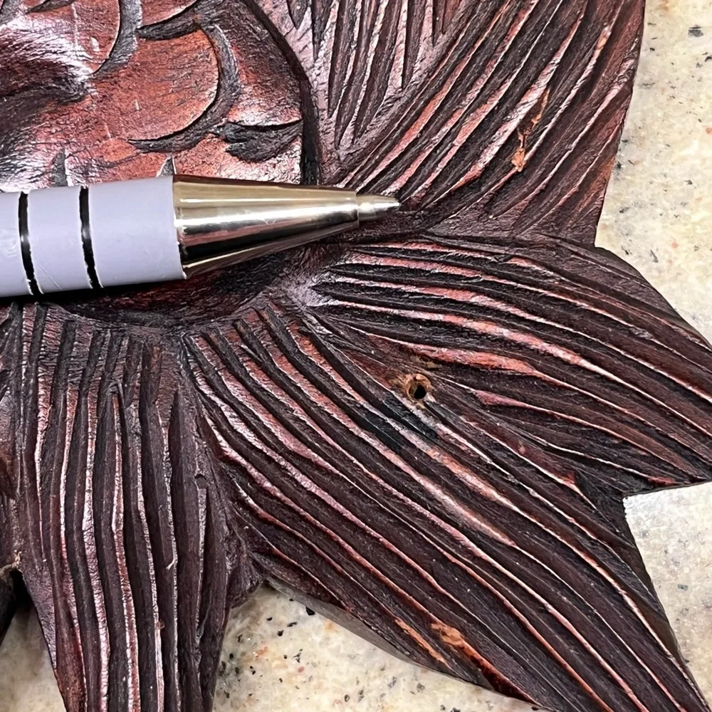 Carved Dragons, Rosewood - Set of Three